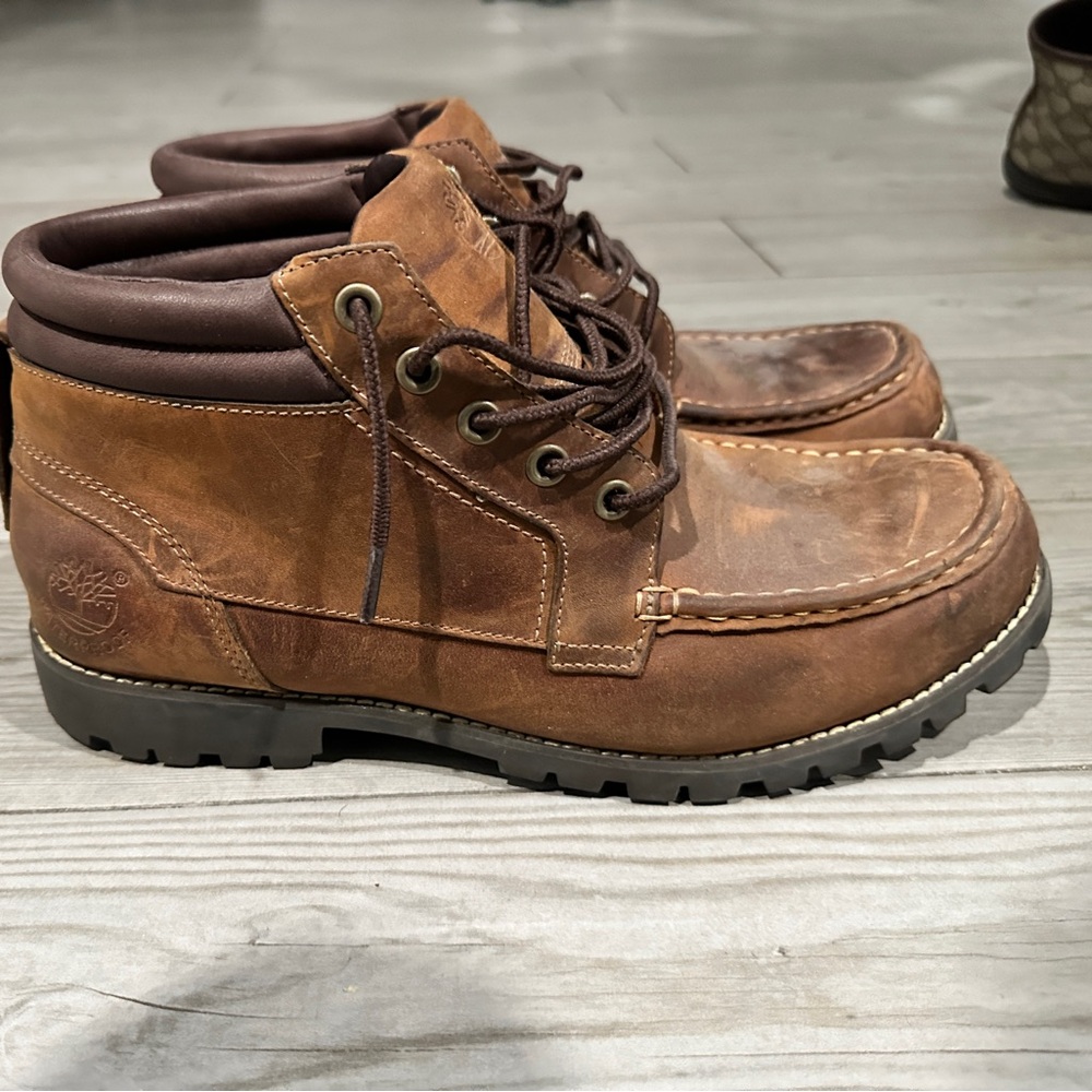 TIMBERLAND Mens 10 Boots Earth Keepers Ankle Boots Brown
